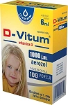 D-Vitum witamina D 1000 j.m. płyn z witaminami D dla dorosłych i dzieci, 6  ml