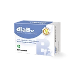 DiaB12 kapsułki z kwasem foliowym i witaminą B12, 30 szt.