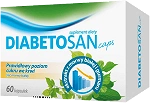 Diabetosan Caps  kapsułki ze składnikami na prawidłowy poziom cukru we krwi, 60 szt.