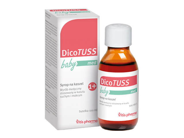 DicoTuss baby med  syrop na kaszel dla dzieci, 100 ml