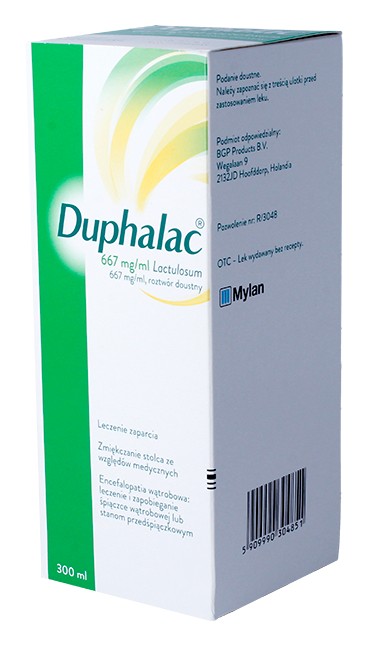 Duphalac  roztwór doustny na zaparcia, 300 ml