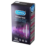 Durex Intense prezerwatywy nielateksowe pokryte lubrykantem, 10 szt.