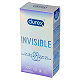 Durex Invisible, dodatkowo nawilżane prezerwatywy, 10 szt. dodatkowo nawilżane prezerwatywy, 10 szt.