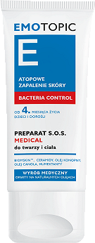 Emotopic, preparat S.O.S do stosowania przy atopowym zapaleniu skóry, 30 ml