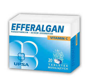 Efferalgan Vitamin C, 20 tabletek musujących