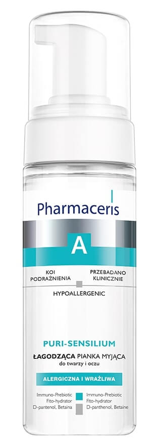 Pharmaceris A PURI-SENSILIUM  łagodząca pianka myjąca, 150 ml