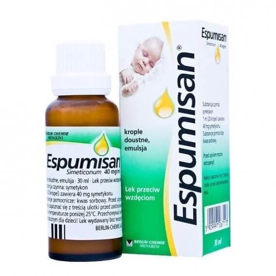 Espumisan  krople dla dzieci na wzdęcia, 30 ml