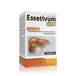 Essetivum Gold  kapsułki ze składnikami wspierającymi wątrobę i drogi zółciowe, 50 szt.