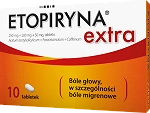 Etopiryna Extra  tabletki na bóle głowy, szczególnie migrenowe, 10 szt.