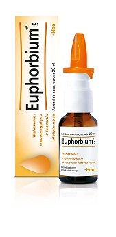 Euphorbium S, aerozol wspomagający leczenie nieżytu nosa, butelka 20 ml