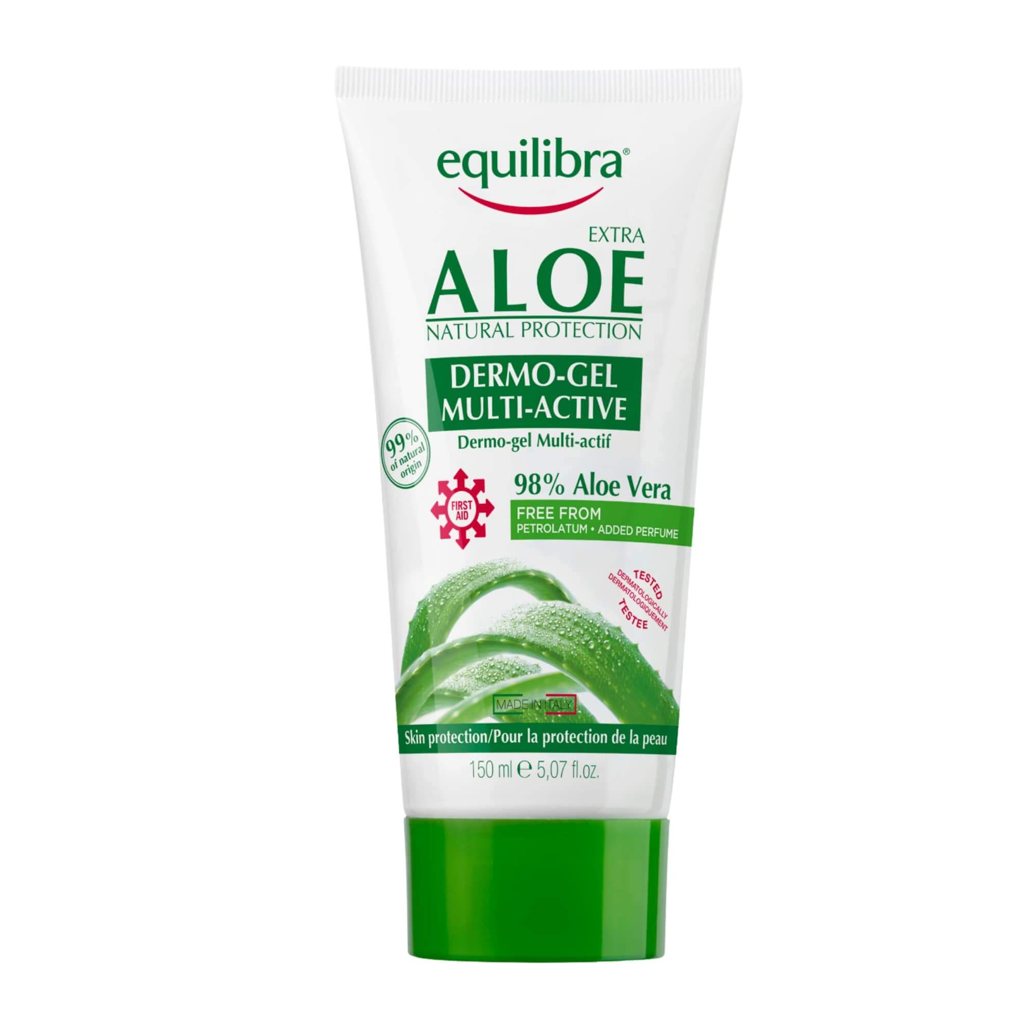 Equilibra Żel Aloesowy Dermo , multi-active, 150 ml