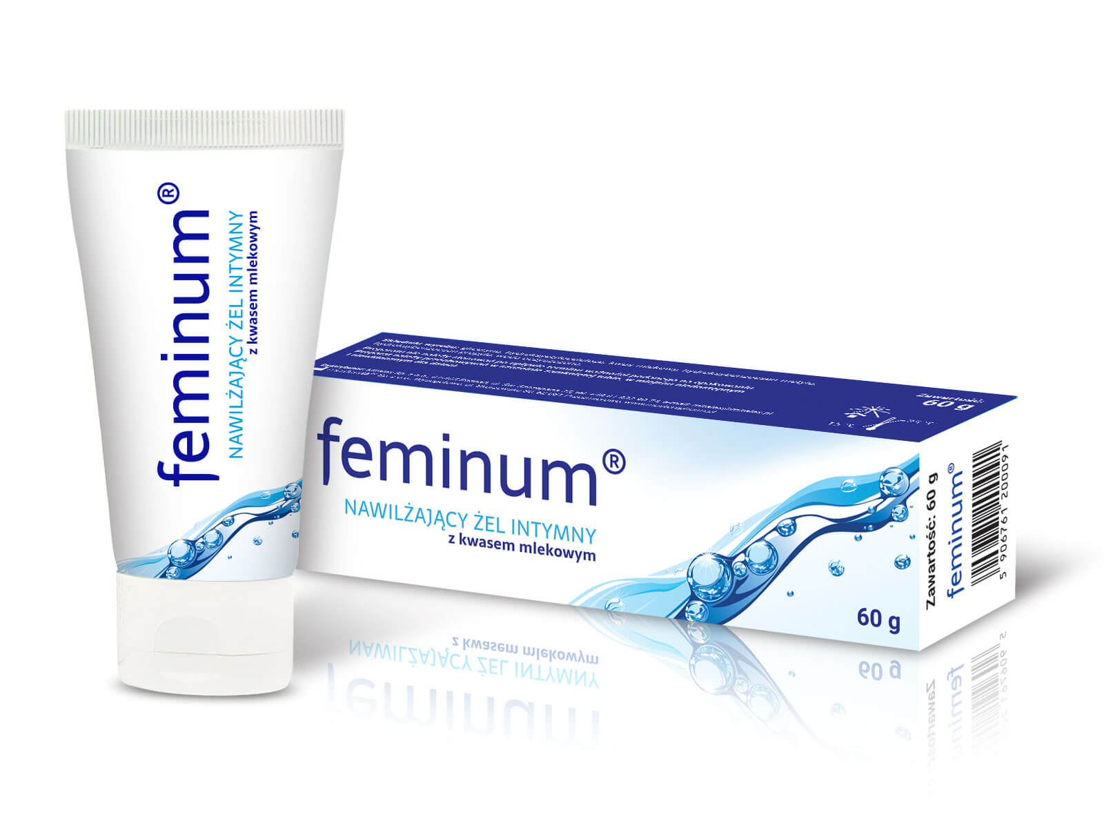 Feminum, nawilżający żel intymny, 60 g