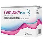 Femudar Plus  kapsułki ze składnikami wspierającymi układ moczowy, 120 szt.