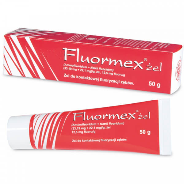 Fluormex żel do kontaktowej fluoryzacji zębów, 50 g 