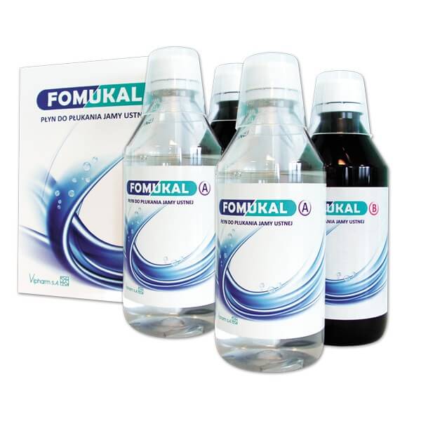 Fomukal płyn do płukania jamy ustnej, 4 x 225 ml