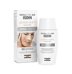 ISDIN Active Unify Fluid SPF 50+ o działaniu korygującym na przebarwienia skórne, 50 ml