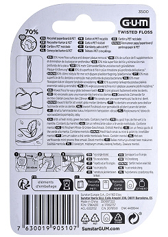 SUNSTAR GUM TWISTED FLOSS, nić dentystyczna, 30m