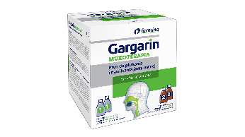 Gargarin Mukoterapia, płyn do płukania i nawilżania jamy ustnej, 900 ml