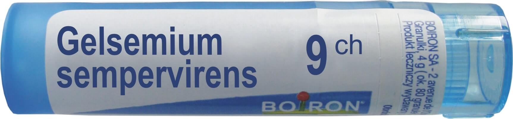 Boiron Gelsemium Sempervirens 9 CH  granulki, 4 g