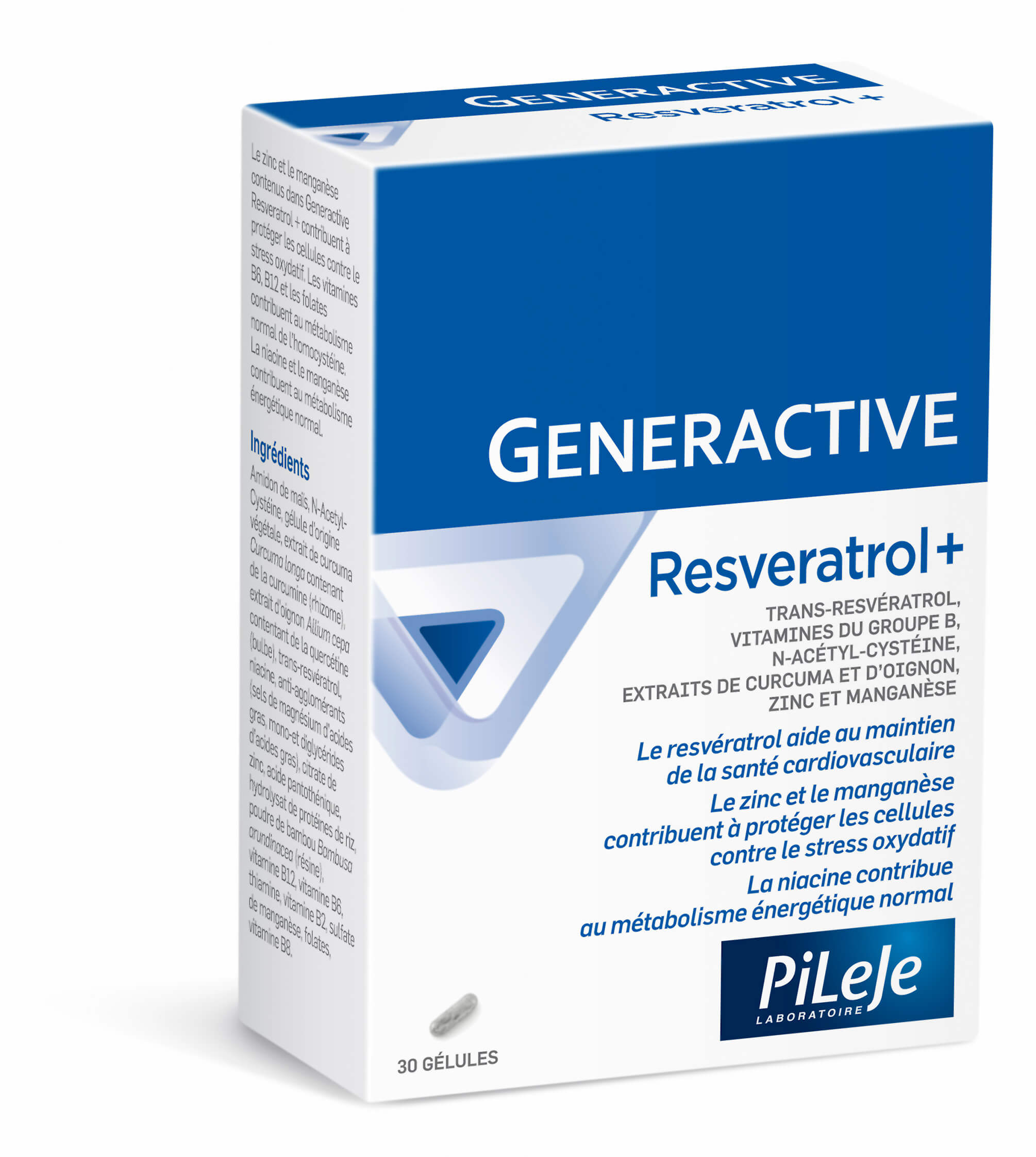Generactive Resveratrol, 30 kapsułek