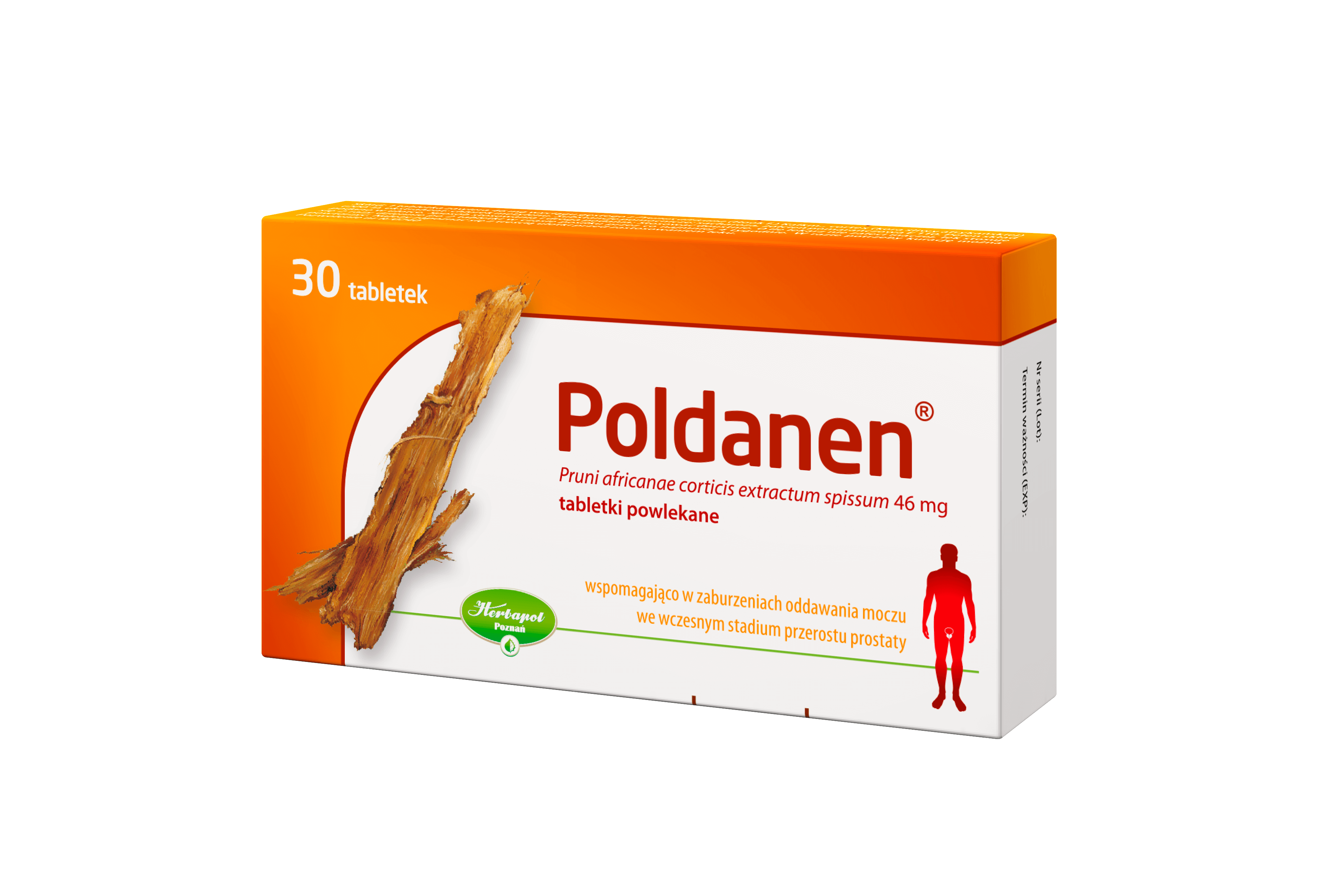 Poldanen, tabletki do stosowania przy chorobie prostaty, 30 szt.