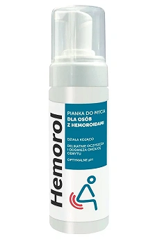 Hemorol, pianka do higieny intymnej dla osób z hemoroidami, 150 g