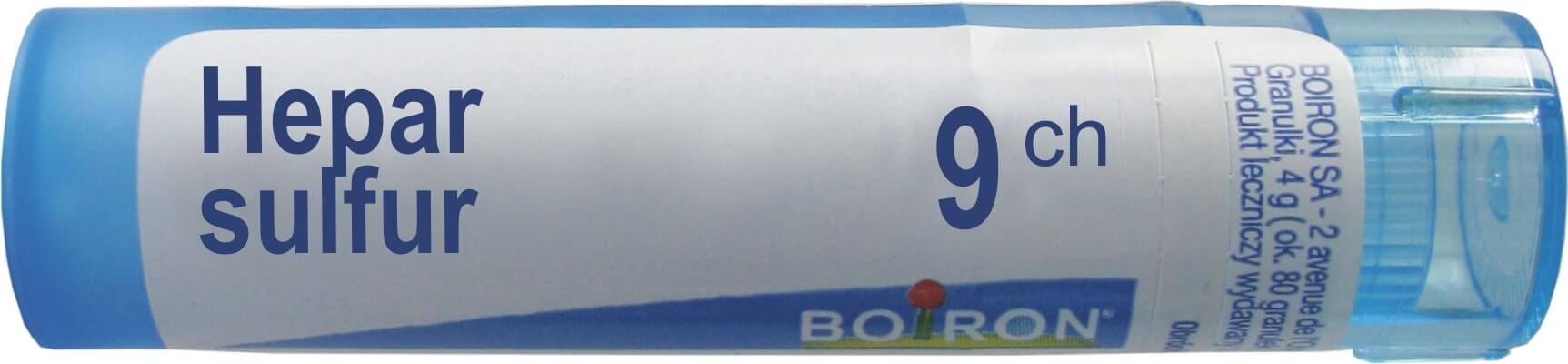 Boiron Hepar Sulfur 9 CH  granulki, 4 g
