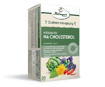 Herbatka Fix na Cholesterol, zioła do zaparzania w saszetkach, 20 szt.