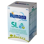 Humana SL Expert proszek sojowy dla niemowląt z nietolerancją mleka krowiego, 650 g
