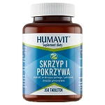 Humavit Skrzyp i Pokrzywa tabletki z ekstraktem ze skrzypu polnego i pokrzywy, drożdże piwowarskie, 150 szt.