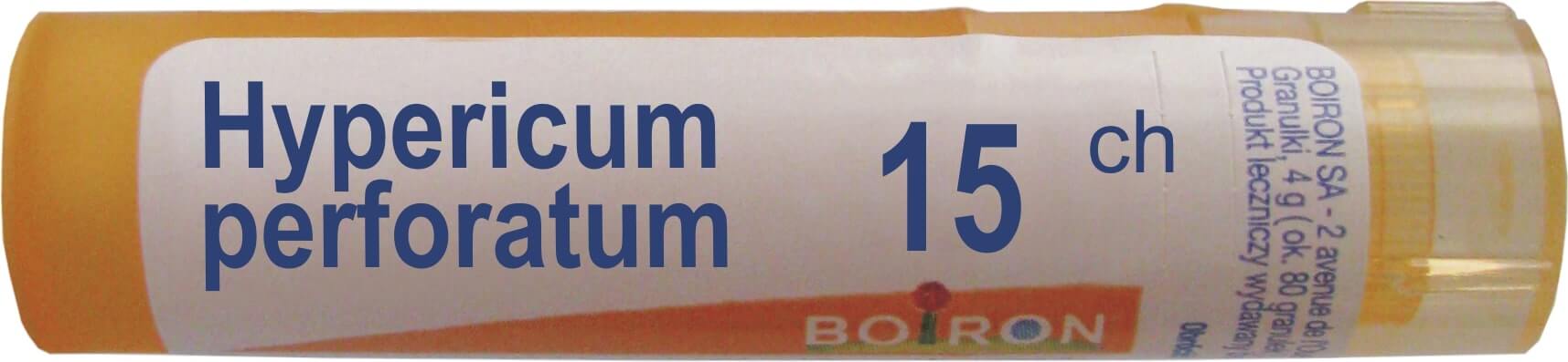Boiron Hypericum Perforatum 15 CH  granulki, 4 g