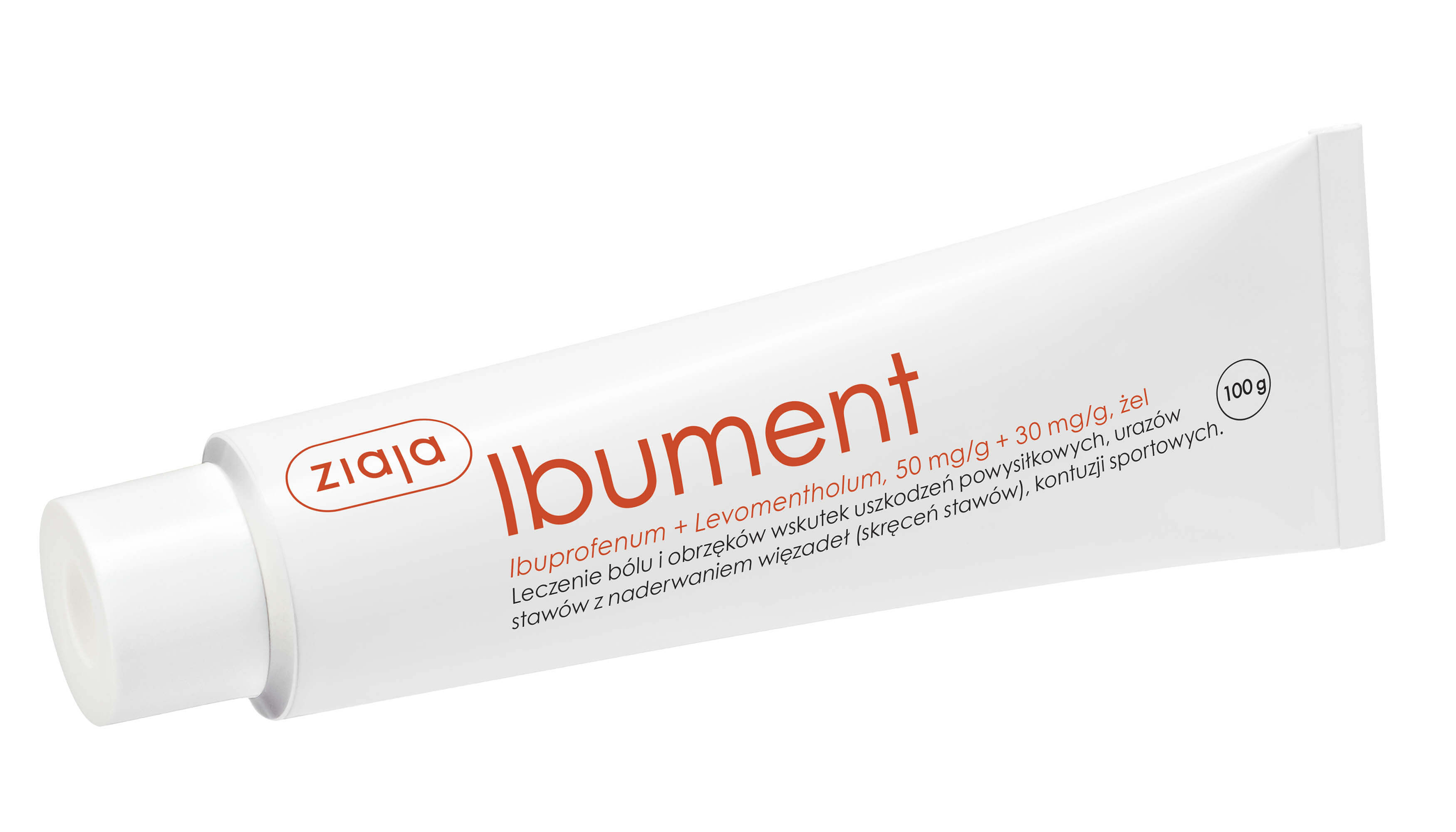 Ibument, żel o działaniu przeciwbólowym i przeciwzapalnym, 100 g