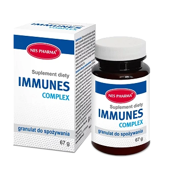 Immunes Complex, granulat ze składnikami wspierającymi odporność, 67 g
