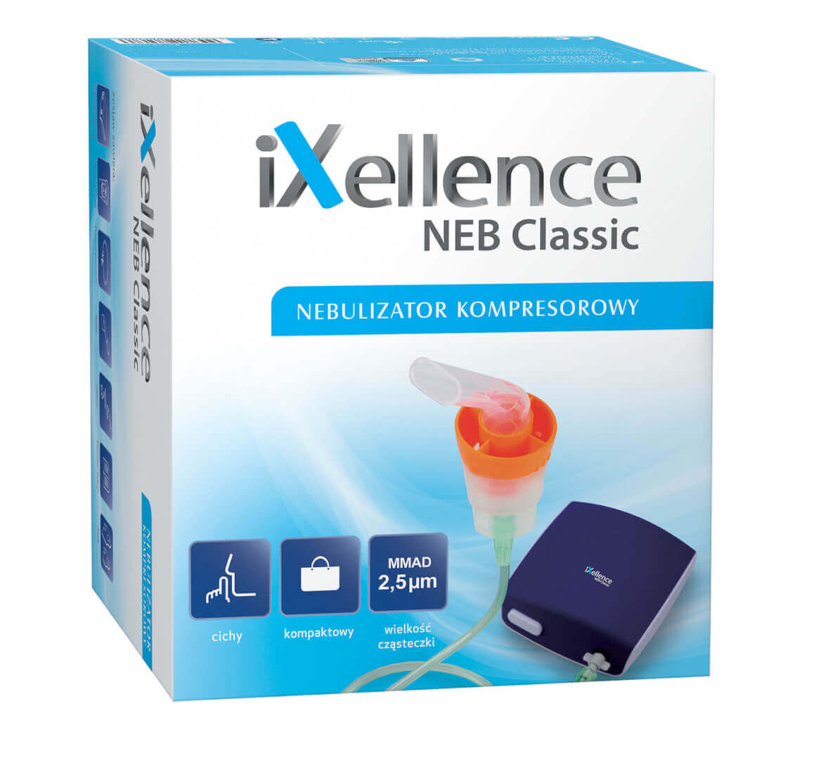 iXellence NEB Classic, nebulizator kompresorowy, 1 szt.