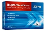 Ibuprofen APTEO MED tabletki o działaniu przeciwbólowym i przeciwgorączkowym, 24 szt.