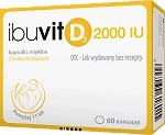 Ibuvit D3 2000 IU kapsułki z witaminą D, 60 szt. 