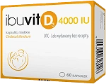 Ibuvit D3 4000 IU  kapsułki z witaminą D, 60 szt. 