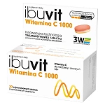 Ibuvit Witamina C 1000  tabletki z witaminą C, 30 szt. 