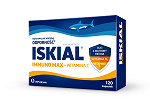 Iskial Immuno MAX + Witamina C  kapsułki ze składnikami wspomagającymi odporność, 120 szt. KRÓTKA DATA 01.07.2024