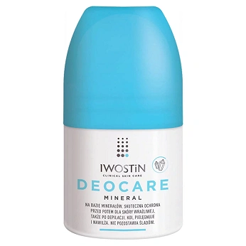 Iwostin Deocare Mineral, emulsja mineralny antyperspirant, 50 ml