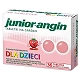 Junior-angin, tabletki do ssania dla dzieci na ból gardła, 36 szt. tabletki do ssania dla dzieci na ból gardła, 36 szt.