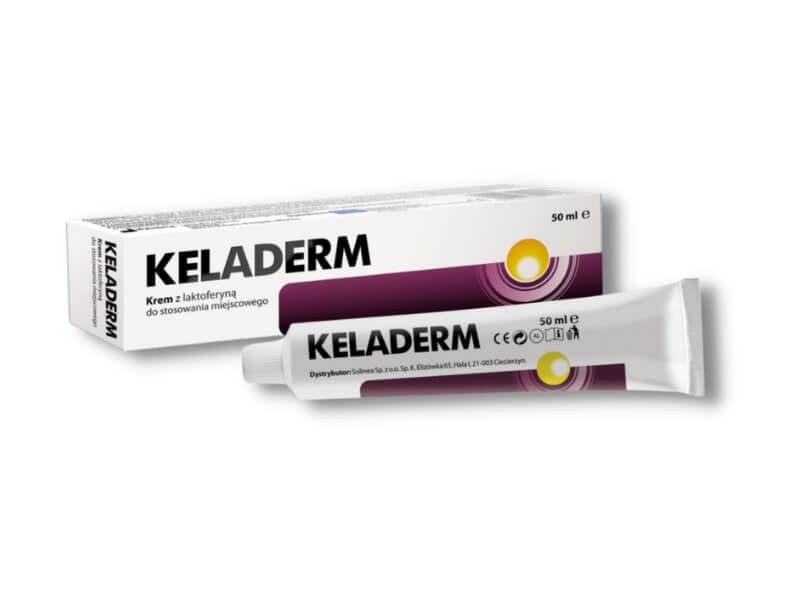 Keladerm  krem na przebarwienia skórne, 50 ml