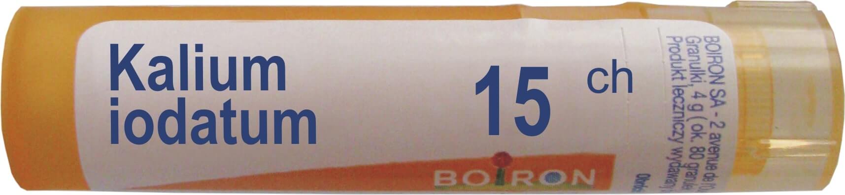 Boiron Kalium Iodatum 15 CH  granulki, 4 g