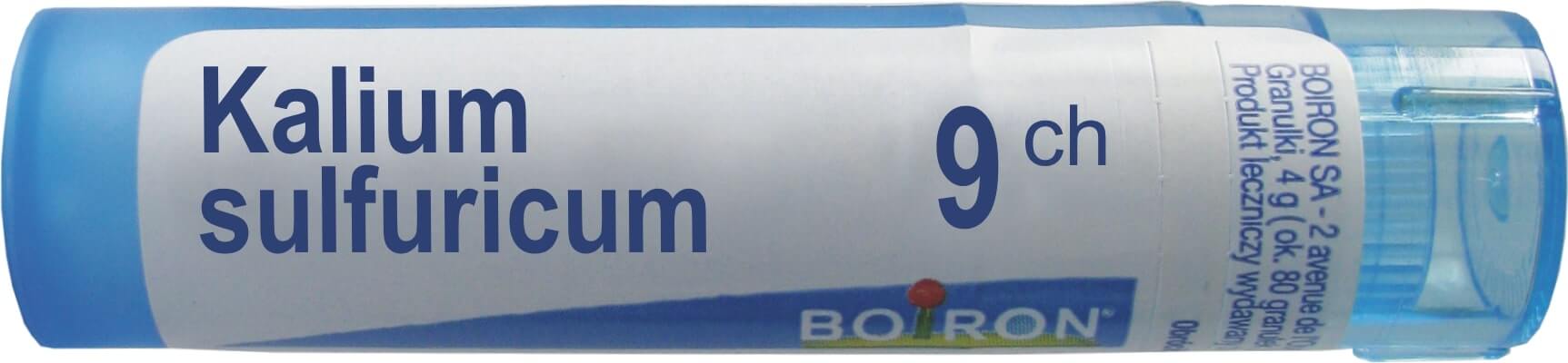 Boiron Kalium Sulfuricum 9 CH , granulki, 4 g