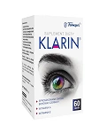 Klarin tabletki ze składnikami wspierającymi prawidłowe funkcjonowanie narządu wzroku, 60 szt.