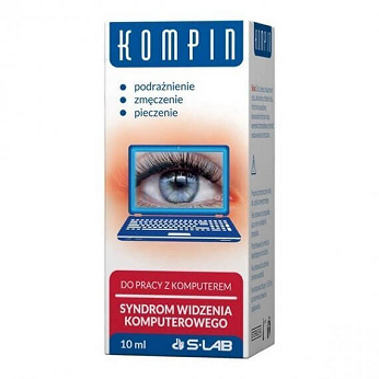 Kompin, krople do oczu, 10 ml