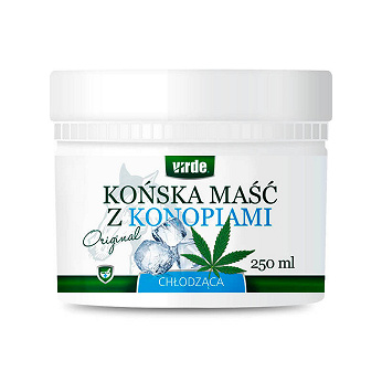 Virde Końska Maść, chłodząca z konopiami, 250 ml