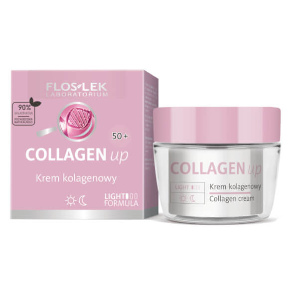 FLOSLEK Flos-Lek Collagen up 50+, krem z koleganem do skóry dojrzałej, 50 ml