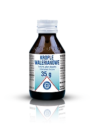 Krople walerianowe o działaniu uspokajającym, 35 g