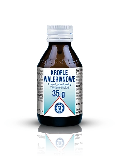 Krople walerianowe, o działaniu uspokajającym, 35 g
